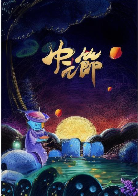 一張含有 油畫, 藝術, 卡通 的圖片自動產生的描述